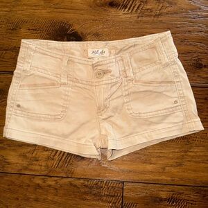Hollister Corduroy Women's Tan Shorts